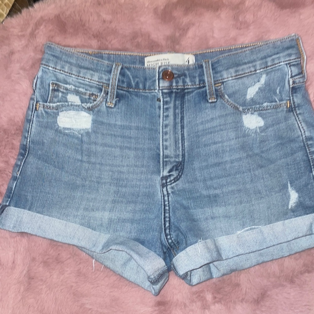Abercrombie and Fitch High Rise Shorts